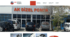 Desktop Screenshot of akdizelpompa.com